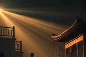 拂晓特快清晨列车进站封面
